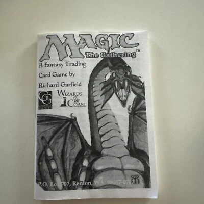 Magic the Gathering 3rd Edition Revised Rule Booklet Excellent! - Image 1 of 4