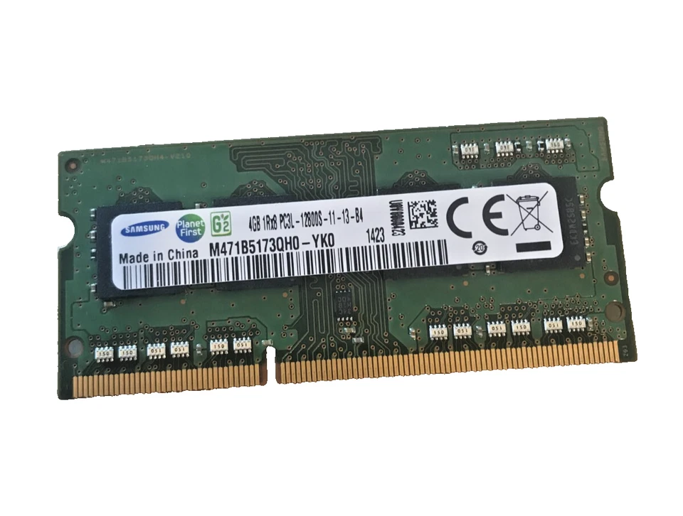 SAMSUNG M471B5173QH0-YK0 4GB 1600 MHZ PC3-12800S DDR3 MEMORY MODULES - Image 1 of 1