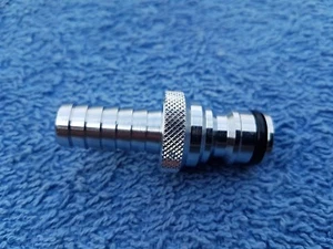 NITO CLICK SERIES 59600A3 QUICK RELEASE COUPLING MALE PROBE X 1/2" HOSETAIL BARB - Picture 1 of 10