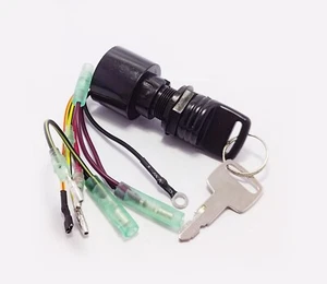TOP® Outboard Ignition Key Switch Assy For Mercury 9.9 15 18 25 30 HP 87-17009A5 - Bild 1 von 5