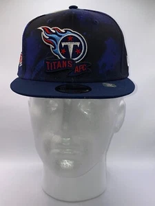 TENNESSEE TITANS 2022 OFFICIAL NFL NEW ERA 9FIFTY SIDELINE INK DYE SNAPBACK HAT - Picture 1 of 10