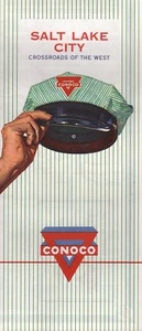 Straßenkarte Conoco 1962: Salt Lake City NOS - Bild 1 von 1