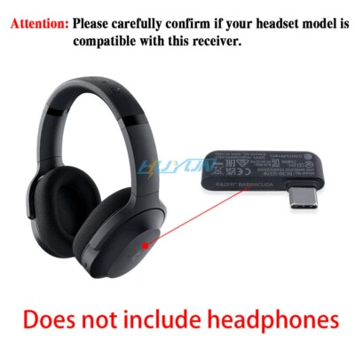 USB 2.4G Receiver for Razer Barracuda PRO Wireless Headphones RC30-0378 Adapter - Image 1 of 4