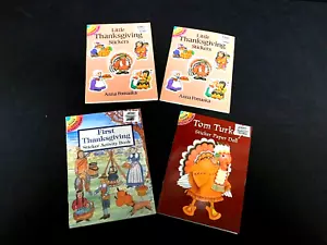 Dover Little Activity Books (4 Vintage Thanksgiving) New Unused Vintage Cond. - Imagen 1 de 11
