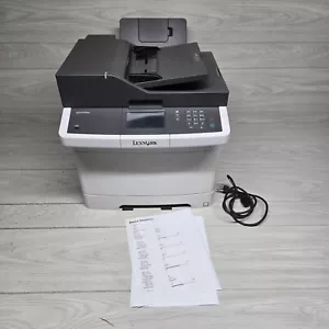 Lexmark CX410de All-In-One Color Laser Printer Scanner 38680 Page Count - Picture 1 of 18
