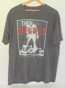 MUHAMMAD ALI Boxing Mens T-Shirt 2XL Extra Extra Large The Greatest - Picture 1 of 7