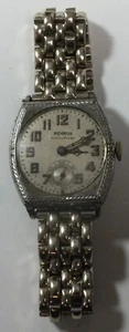 Benrus Model A 15 Jewel Rare Triple Plate Case SHOCKPROOF Wristwatch Runs LH628 - Picture 1 of 13
