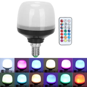 5W E14 Color Changing Light Bulb RGB+W Bulb For Home Decor Bedroom Stage Part MU - Picture 1 of 12