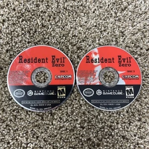 Resident Evil Zero (GameCube, 2002) - DISC 1 AND 2 ONLY - Picture 1 of 3