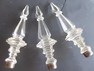 poignard / couteau de lustre cristal baccarat pour restauration l 16,5 cm en tbe - Imagen 1 de 5