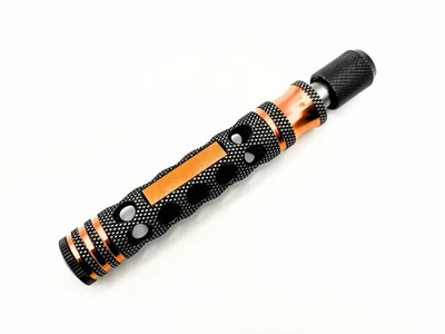 RCBAY Bithalter magnetisch Schraubendreher Schnappverschluss Aluminium 1/4 Zoll