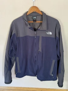 The North Face Men’s Blue & Gray Full Zip Apex Bionic Soft Shell Jacket XXL - Picture 1 of 4