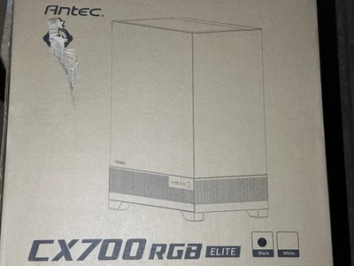 @NEW/BROKEN GLASS@ Antec Cx700 Mid Tower Gaming Case Glass 6 X 120 Fans PAN15 - Image 1 of 2