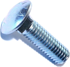 014973231569 Bulloni per carrello, 7/16-14 x 1-1/2, pezzo-50, zinco - Foto 1 di 6
