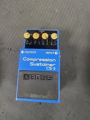 BOSS CS-3 Compression Sustainer Pedale Chitarra Elettrica Effetti Ritardo - Immagine 1 di 3