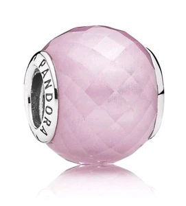 Pandora Rosa Pequeñas Facetas Dije S925ale - Imagen 1 de 6