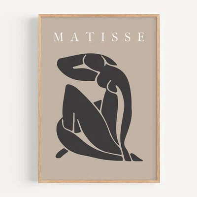 Matisse Retro Vintage Museum Art Poster Print A109-crop - Image 1 of 4