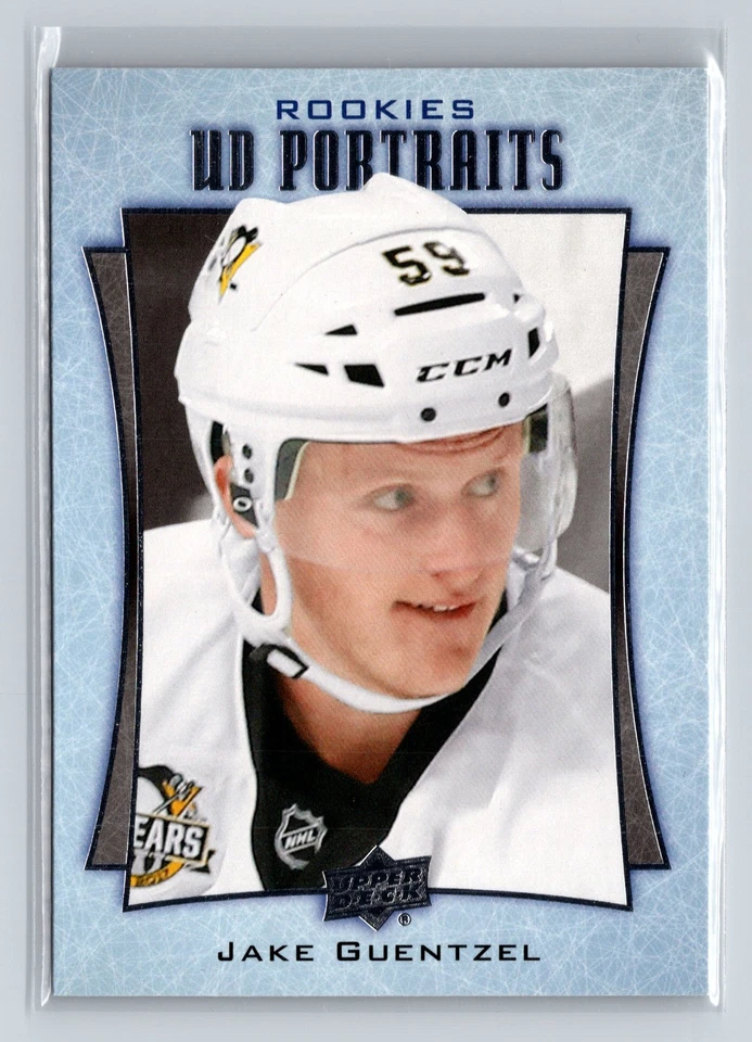 2016-17 UD Series Two JAKE GUENTZEL UD Portraits Rookies #P-80 RC - Image 1 of 3