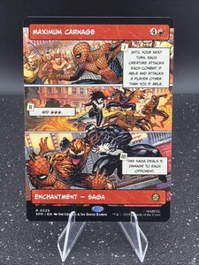 Spider-Man Magic the Gathering Maximum Carnage #0225 Rare Showcase Card - Picture 1 of 4