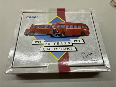 Corgi 97750 AEC Regal & Bedford OB East Kent Set - Image 1 of 4
