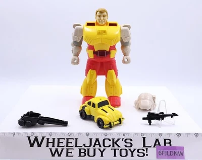 Figura de acción Bumblebee Pretender 100 % completa 1989 vintage G1 Transformers Foto 1 de 4