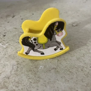 Vintage Fisher Price Little People Rocking Horse - Picture 1 of 3