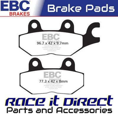 Pastilhas de freio para TRIUMPH SPRINT 900 1992-1998 traseiras HH EBC - Imagem 1 de 4