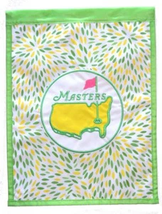 Undated MASTERS Embroidered GARDEN FLAG from AUGUSTA NATIONAL - Picture 1 of 1