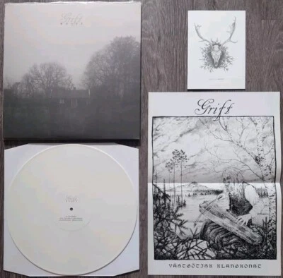 Grift – Arvet LP (White 2018 3rd Repress)- Drudkh - Agalloch - Nechochwen- Vemod Foto 1 de 4