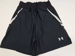UNDER ARMOUR Select Basketball Shorts Heatgear Medium Loose Blk #2999 - Picture 1 of 10