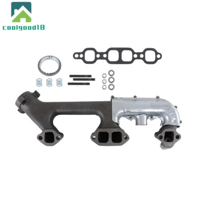 Colector de escape derecho con kit de junta para GMC Jimmy R1500 Suburban 1987-1991 Foto 1 de 4