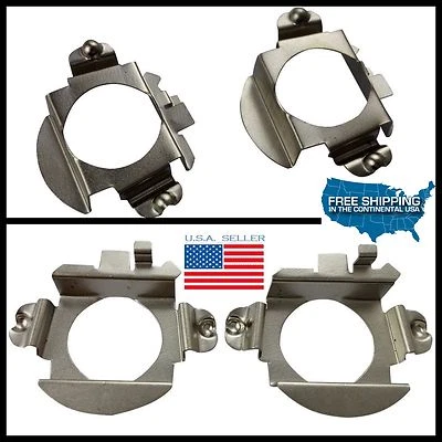 H7 LED HEADLAMP BULB Metal RETAINER HOLDERS Mercedes Benz CLK350 C-CLASS GLA GL - Image 1 of 4