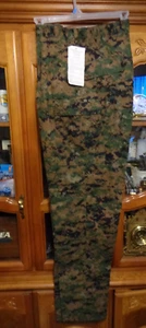 USMC MARPAT Uniform WOODLAND Combat Trouser / Pant LARGE XX LONG NWT LXXL RARE - Picture 1 of 12