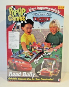 Disney Pixar The World of Cars Road Rally Pop Up Games Mattel New in Box -O- - Picture 1 of 4