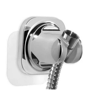 Hand held Shower Head Holder - 5 Angles Adjustable - Slide to Fit - Chrome - Picture 1 of 7