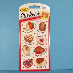 NUEVO Mello Smello Scratch 'n Sniff Chocolates Pegatinas Aroma Postre Caramelo Galleta - Imagen 1 de 4