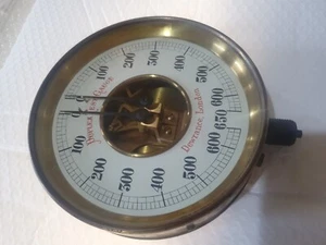 Antique Duplex Brass Steam engine Test Gauge Dewrance London Rail Railway Ship - Picture 1 of 6