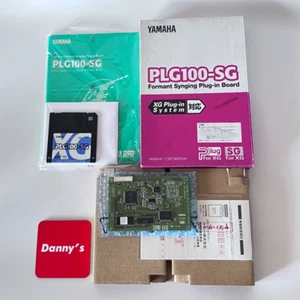 YAMAHA PLG100-SG Formant Synging Plug-In Placa de Expansión Juego Completo de Caja Probado - Imagen 1 de 15