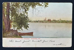 Postal City from Assembly Grounds Madison Wisconsin WI PC 1905 E.C. Kropp - Imagen 1 de 1