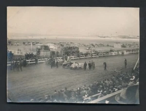 1915 BARNEY OLDFIELD Car Racer SIGNED Vintage Race Photo (Oldfield Estate) - Picture 1 of 1