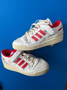 adidas Forum 84 Low 'White Vivid Red' GY5848 Men's Shoes size 11.5 - Picture 1 of 7