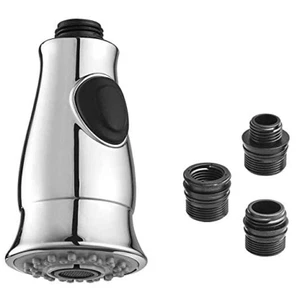 Smart Spray Kitchen Moen Kohler Faucet Replacement Pulldown Head Polished Chrome - Picture 1 of 8