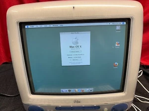 Apple iMac M5521 EMC 1857 PowerPC G3 400MHz , Mac OS X , 256 MB SDRAM , 40GB HDD - Afbeelding 1 van 21