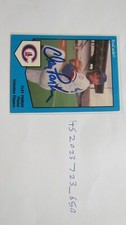 1990 Procards Clay Parker signed baseball card
