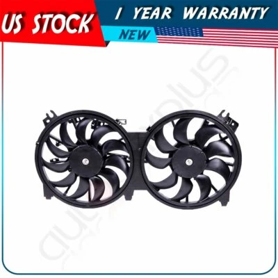 Conjunto de ventilador condensador radiador para 07-18 Nissan Altima 16-23 Nissan Maxima - Imagem 1 de 4