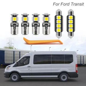 8x LED Interior Light Bulbs for 15-24 Ford Transit Wagon Passenger Van MK8 Kombi - Picture 1 of 8