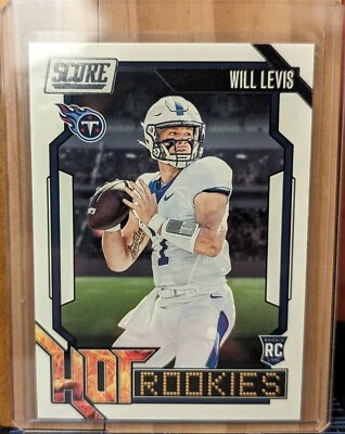 2023 Panini Score Hot Rookies Will Levis #5 RC - Image 1 of 2