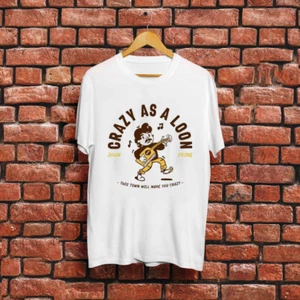 Camiseta John Prine Crazy As A Loon Talla Completa S-5XL - Imagen 1 de 2