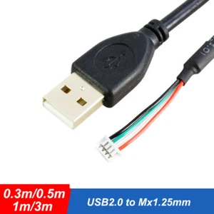 USB2.0 to Mx1.25mm 4Pin Plug Connector for Advertising Screen Screen Lead - Picture 1 of 9