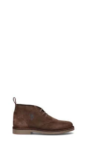 U-S- POLO ASSN- Polacco uomo marrone in suede - Imagen 1 de 5